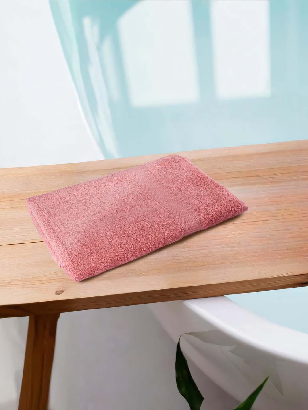 Bath towel set of 1 Blush