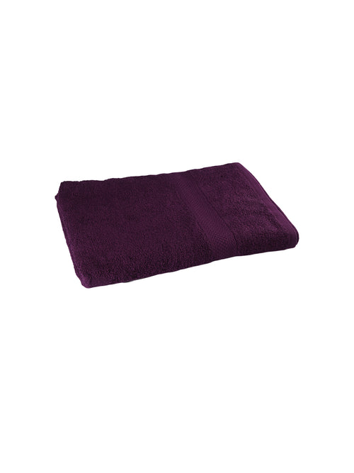 Bath towel set of 1 Wineberry