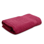 Regency India Quattro 100% Cotton Towels for Bath | Turkish Bath Towel - Ultra Soft & Absorbent | 400 GSM | 1 Piece Bath & 2 Hand Towels Towel for Men/Women | 75 x 150 cm (Maroon)