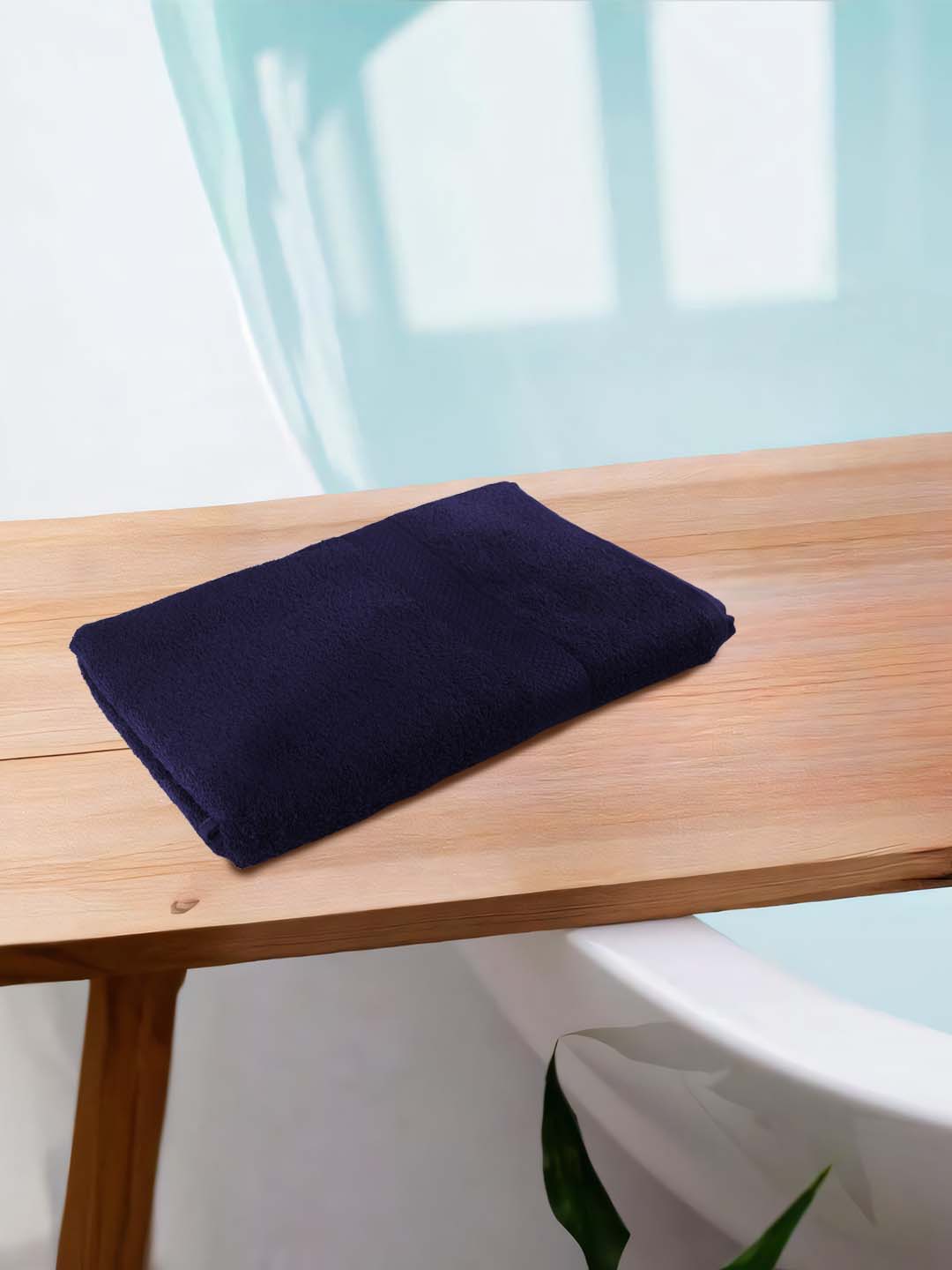 Bath towel set of 1 Midnight Blue