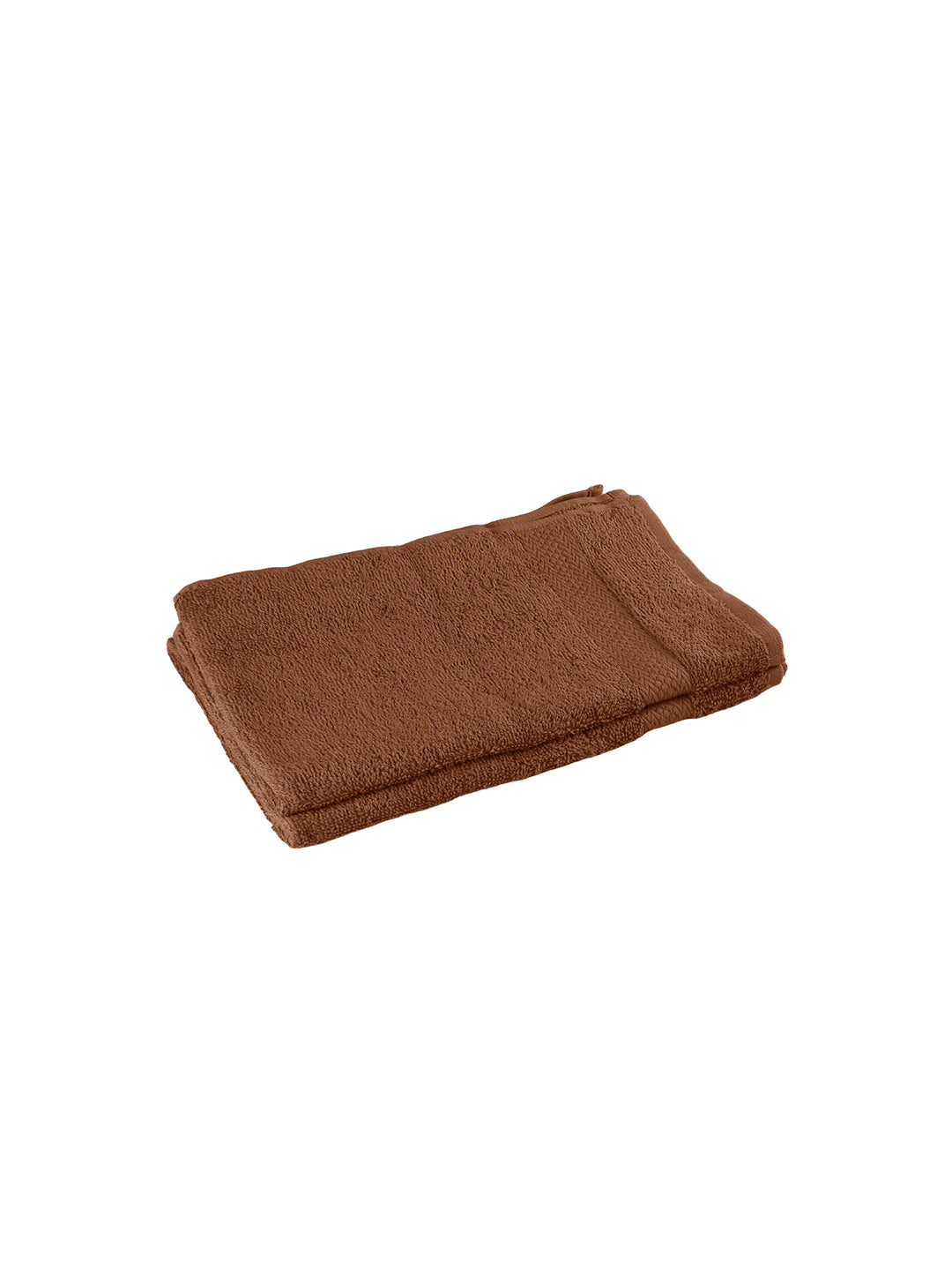 Hand towel set of 2 Brown