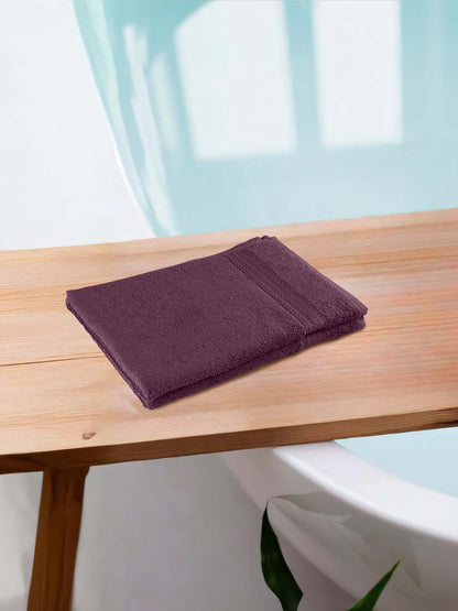 Hand Towel Set of 2 Purple