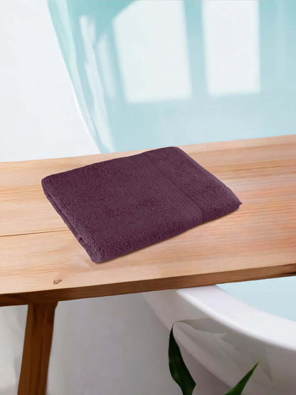 Bath Towel Set of 1 Purple