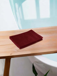 Hand Towel Set of 2 Ruby Red