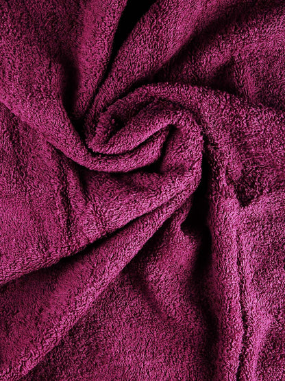 Bath towel set of 1 Wineberry