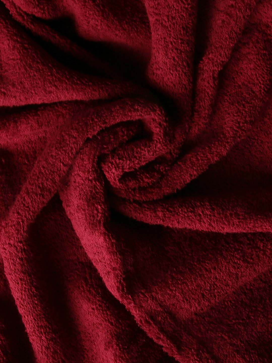 Bath Towel Set of 1 Ruby Red