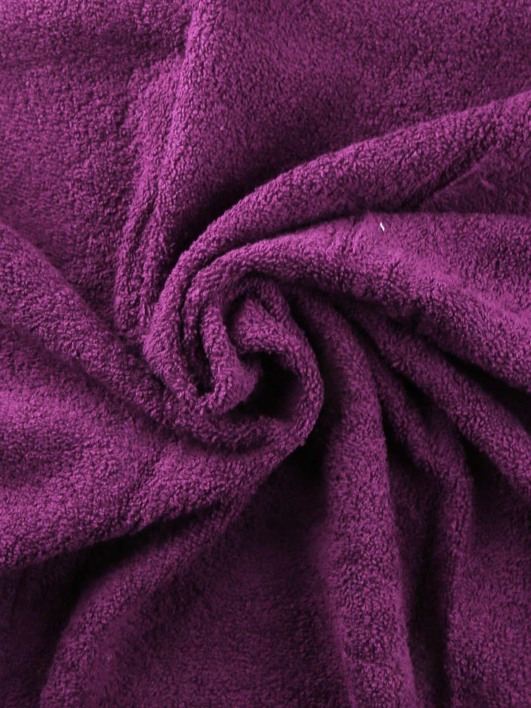 Bath Towel Set of 1 Purple