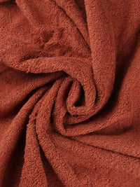 Bath Towel Set of 1 Brown