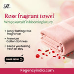 Fragrance Rose Blush Towel