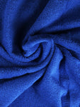 Bath towel set of 1 cobalt blue