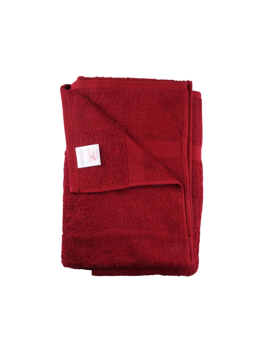 Bath Towel Set of 1 Ruby Red