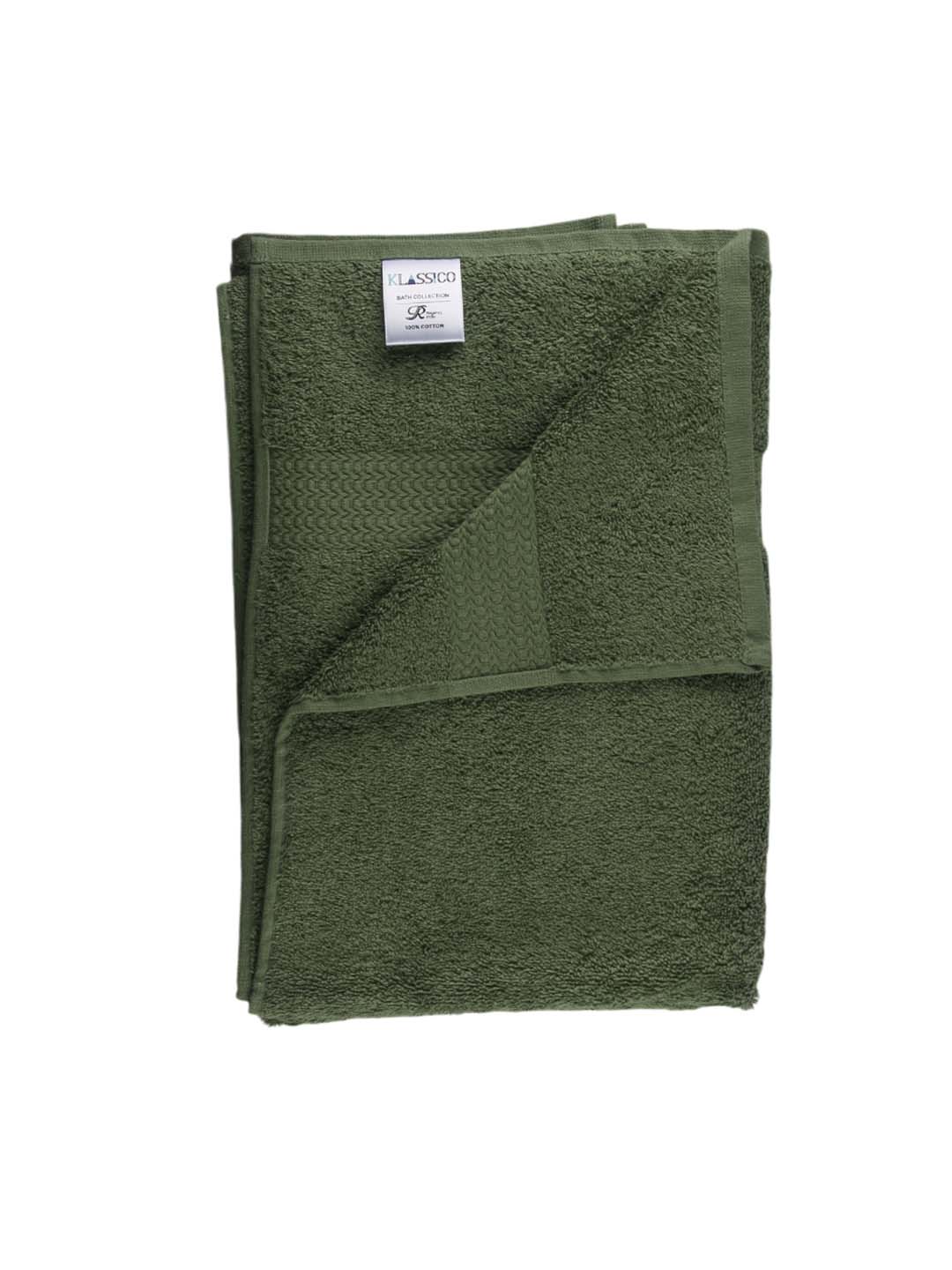 Bath Towel Set of 1 Green