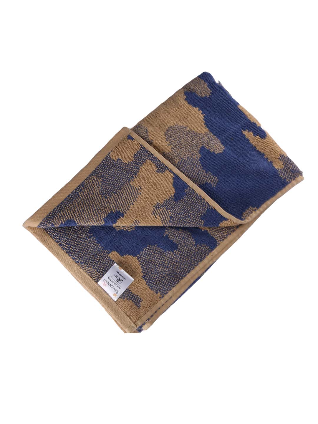 Bath Towel Set of 1 Fauna Blue