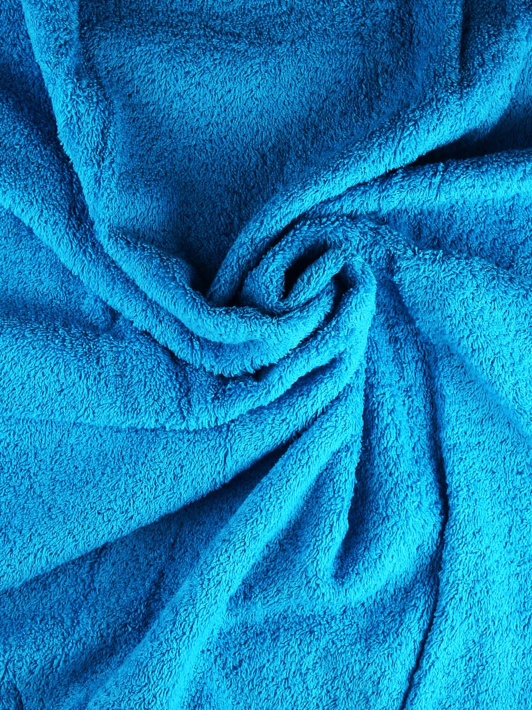 Bath Towel Set of 1 Aqua Blue