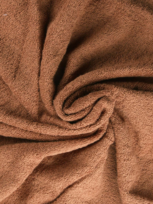 Bath towel set of 1 Brown