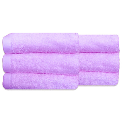 Quattro Face Towel 400 GSM, Size 30 * 30 cm, Soft & Fluffy towel, (Pack of 6) | - Regency India