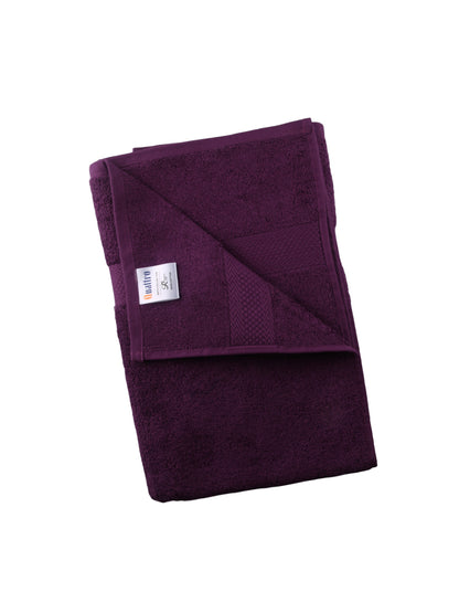 Bath towel set of 1 Wineberry