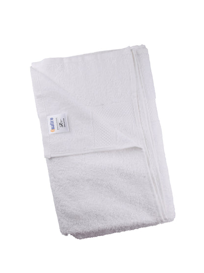 Bath towel set of 1 White