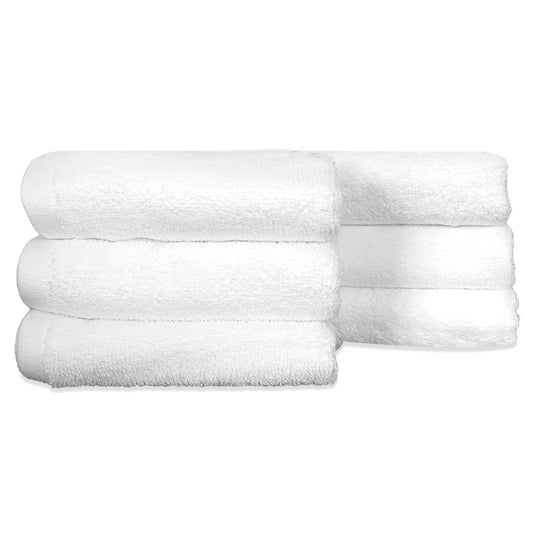 Klassico Face Towel 500 GSM, Size 30 * 30 cm, Soft & Fluffy towel, (Pack of 6) | - Regency India